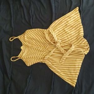 Girls one piece shorts S strips